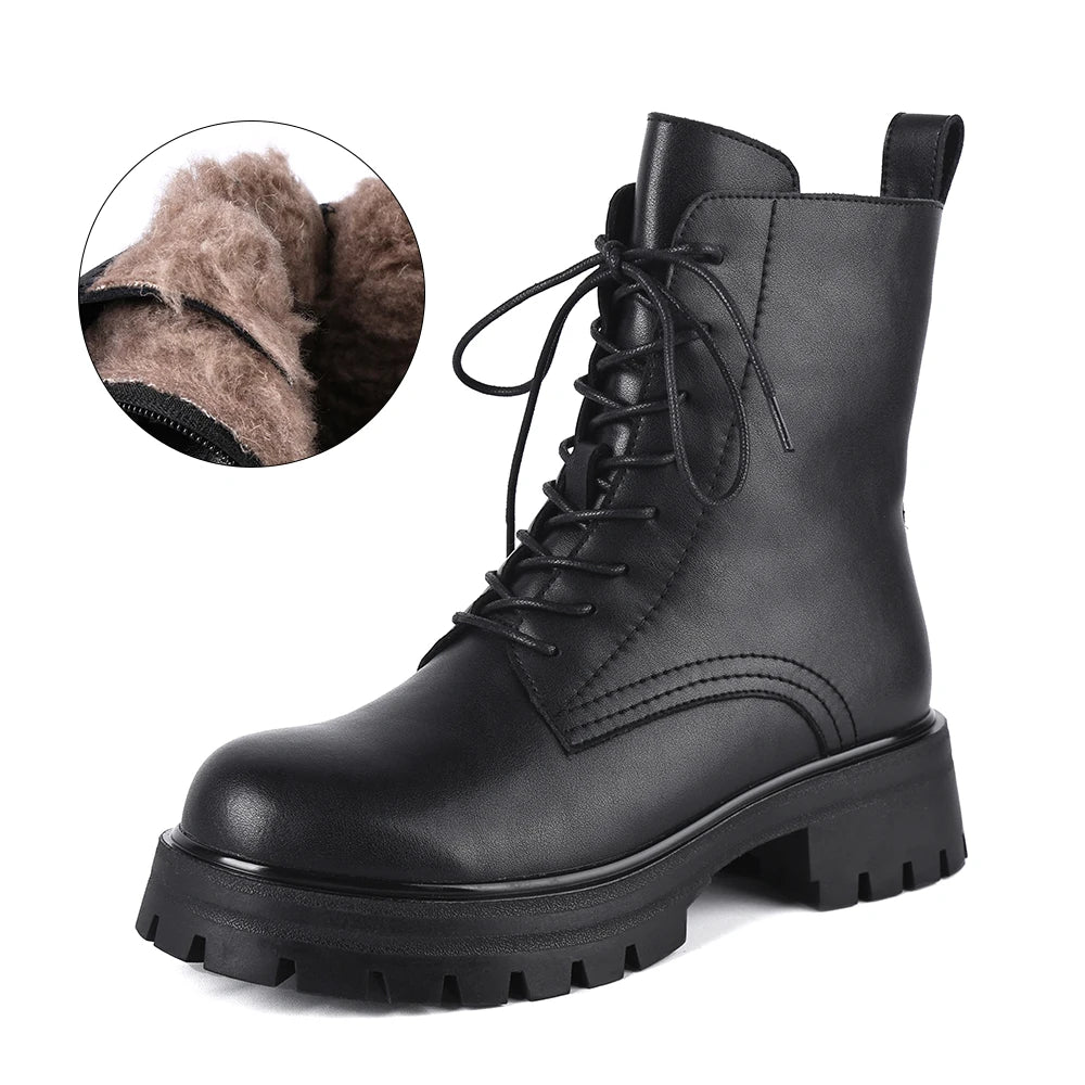 Modern Combat Ankle Boots