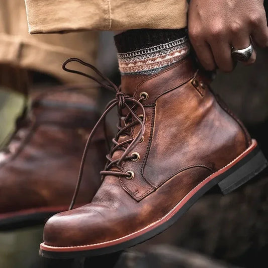 Men's Lace-Up Ankle Boot