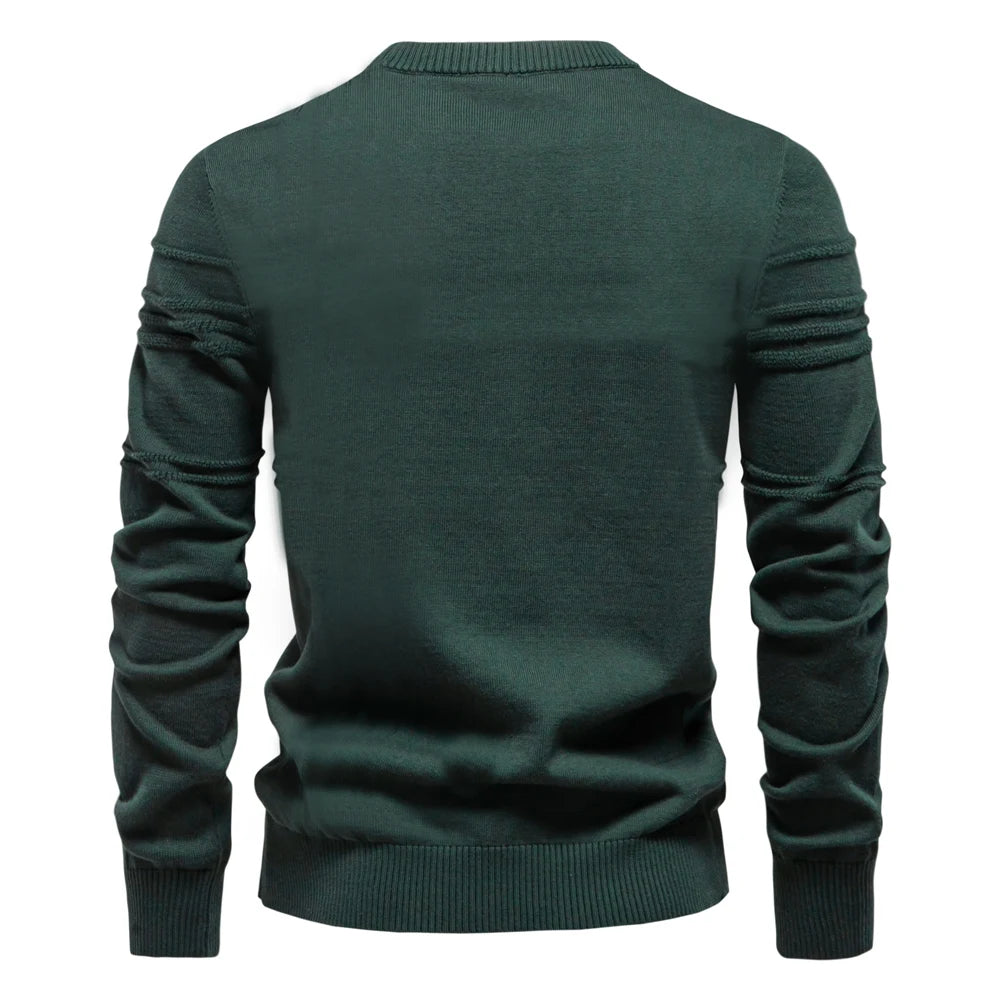 Must-have Elegant Crewneck Pullover Sweater