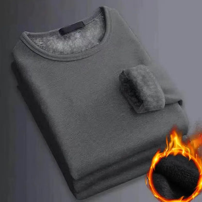 Warm and Cozy Men's Long-Sleeved Thermal T-Shirt