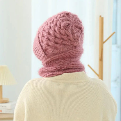 Cozy and Chic Knitted Hat & Scarf Set