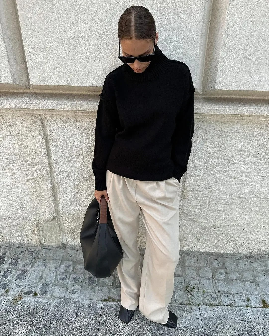 Hellen Knitted Turtleneck Sweater