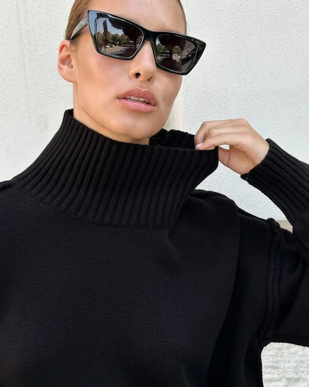 Hellen Knitted Turtleneck Sweater