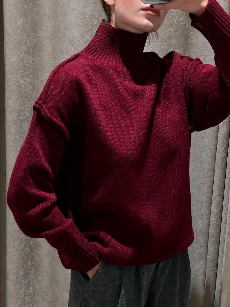 Hellen Knitted Turtleneck Sweater