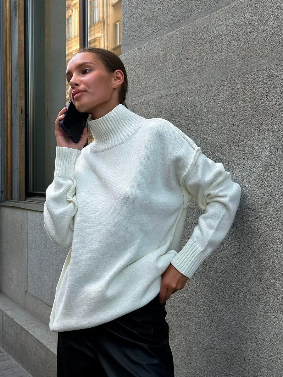 Hellen Knitted Turtleneck Sweater