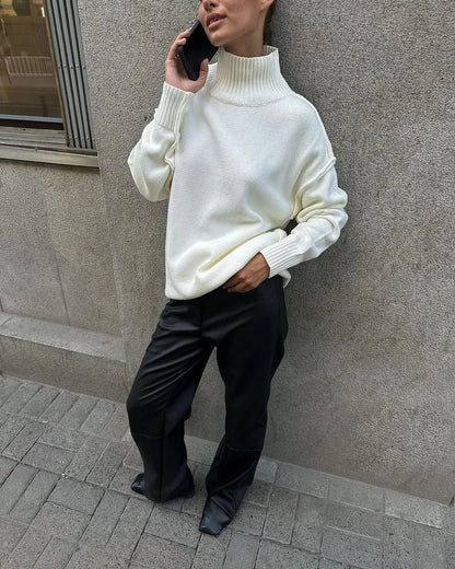 Hellen Knitted Turtleneck Sweater