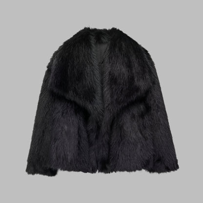 Luxury Faux Fur Jacket