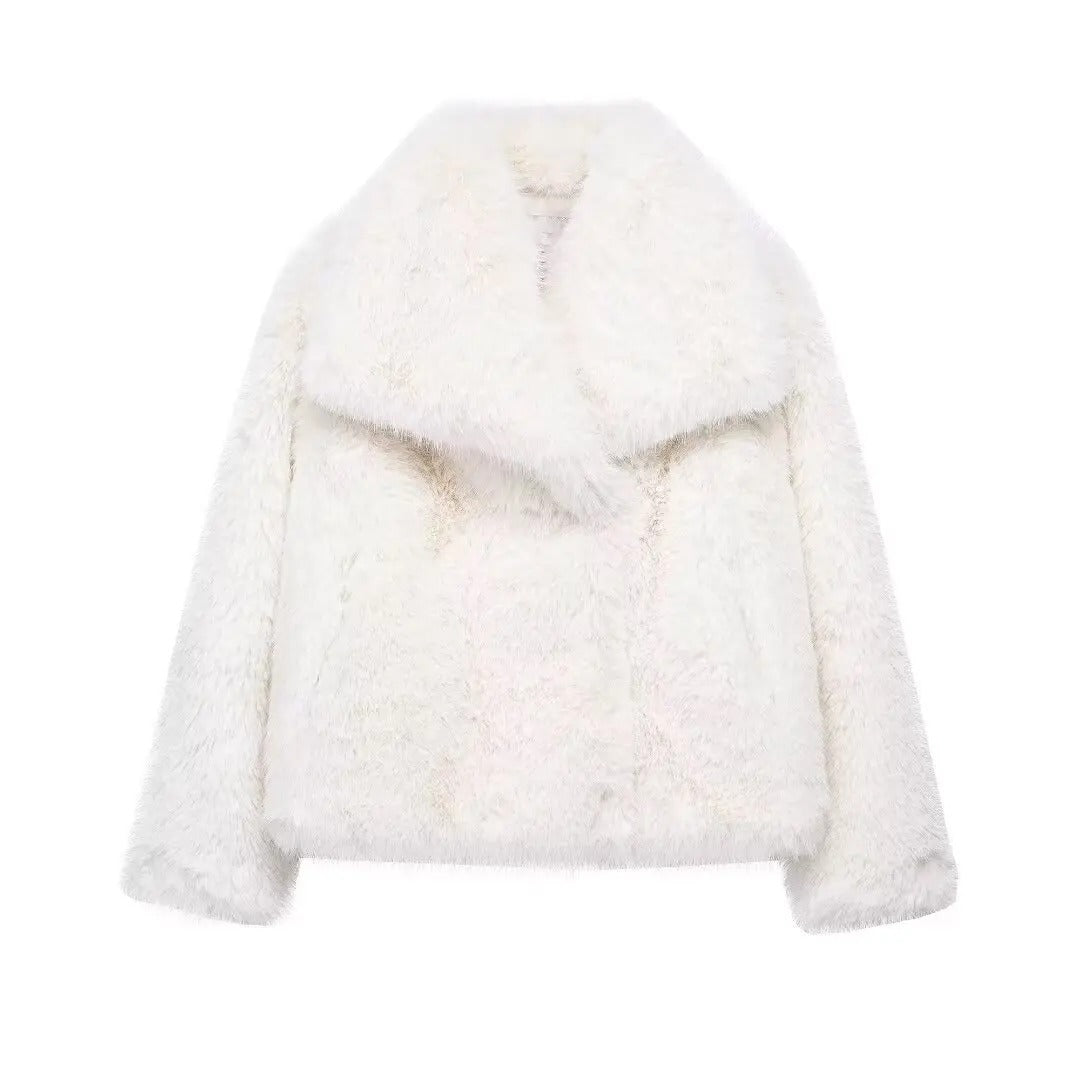 Luxury Faux Fur Jacket